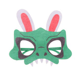 Maxbell Cartoon Animal Glasses Frame Ears Mask Face Mask for Dress Up Costume Party