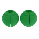 Maxbell 1 Pair Weight Lifting Barbell Hand Grip Ball Training Dumbbell Grips Green