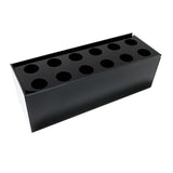 Maxbell Floral Centerpiece Vase Long Acrylic Modern Vase for Office Party Decoration 30cmx10cmx10cm