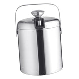 Maxbell Stainless Steel Ice Beer Bucket Beer Wine Cooler Holder for Home BBQ Parties 1300ml with Lid