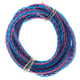 Max Maxb 7N OCC Copper Wire, DIY HiFi Audio Cable for Earphone 2m Blue and Purple