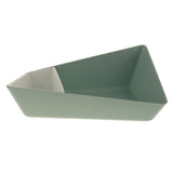 Max Plastic Multi-functional Fruit Plate Snack Tray Jewellery Box Blue