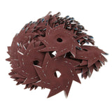 Max 50 Pieces Octagonal Abrasive Sandpaper Polishing Tool 150# Single Layer
