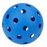 Maxbell Luminous Pickleball Ball Competition Ball 74mm Standard for Outdoor Courts Blue