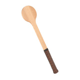 Maxbell Wooden Tennis Pointer Spoon Wooden Spoon 55x12cm for Training Beginner black orange