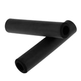Maxbell 1Pair Non Slip Silicone Sponge Bike Handlebar Grips without Plug Black