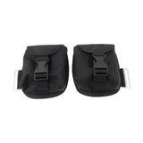 Maxbell Diving Weight Pocket Nylon 2kg for Outdoor Activities Free Diving Snorkeling black