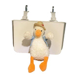 Maxbell Multifunctional Hanging Car Trash Can Storage Bag Waterproof for Snacks Duck