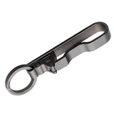 Maxbell Fashion Belt Keychain Lightweight Unisex Custom Titanium Alloy Keyring