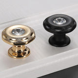 Max Maxb Round Door Handle Pull Cabinet Knobs Black Silver Brushed #1 Gold