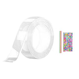 Maxbell Blow Bubbles Double Sided Tape Removable Mounting Tape Transparent Nano Tape Style C