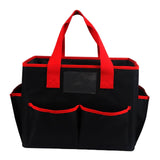 Maxbell Storage Tote Bag Moving Bottom Pad for Teacher Organizing Work Teaching Aids Black