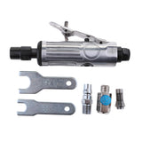 Max Mini Air Straight Die Grinder Kit 1/4" and 1/8" Collets Air Compressor Tool