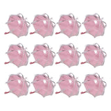 Maxbell 12 Pieces Umbrella Shape Creative Candy Boxes for Halloween Party Favors Pink
