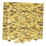 Maxbell Tropical Leaf Confetti Green Shiny for Wedding Table Baby Shower gold