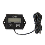 Maxbell Tachometer Digital RPM Hour Tach Meter LCD Display for Bike Motorcycle Boat