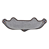 Maxbell Cat Hammock Cars Space Saving Sleeping Window Mounted Perch Seat Gray