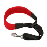 Maxbell Adjustable Saxophone Sax Stretch Silicone Padded Neck Strap with Hook Red