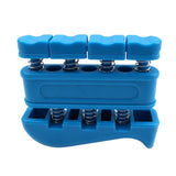Max Guitar Finger Exerciser Strengther Trainer Hand Grip Training Device Blue