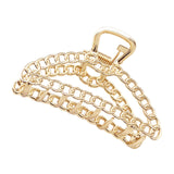 Maxbell Hair Claw Clip Elegant Casual Gifts Hair Clips for Girlfriend Daughter Women M Chain 7cm