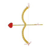 Maxbell Bow Arrow Bow and Arrow Toy Party Supply Fancy Dress for Wedding Cosplay gold