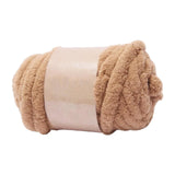 Maxbell Thick Chunky Yarn Hand Knitting DIY Weight Yarn for Throw Rug Making Weaving khaki