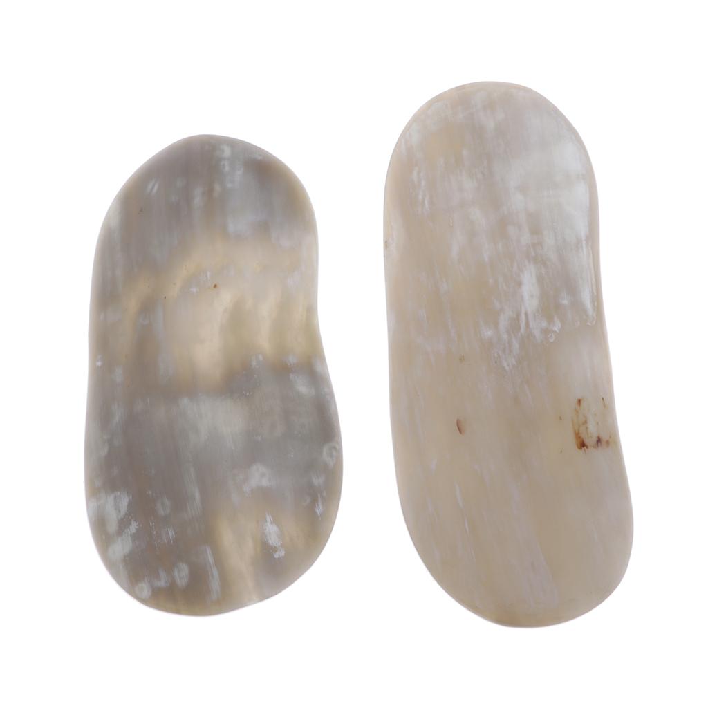 Max 2pcs Natural Body Facial Gua Sha Scraping Board Handheld SPA Massage Tool 01