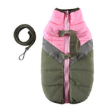 Maxbell Stylish Dog Cold Weather Coats Vest Costumes Apparel for Outdoor Walking Dark Green