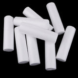Maxbell 10 Pieces DIY Cylinder Shape Styrofoam Foam Material for Art Craft  120x32mm