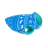 Maxbell Pet Dog Vest with Leash Hole Jacket Puppy Clothing Sleeveless Winter Cozy XXL Blue