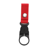 Maxbell Bottle Hanging Buckle Clip Water Bottle Ring Holder Keychain Belt for Hiking Red