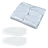 Maxbell 100 Disposable Oversleeves Covers Waterproof pe Cooking Car Washing White
