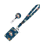 Maxbell ID Card Holder Lanyard with Clip Badge Holder for School Worker styleD