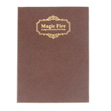 Max Flashing LED Book Magic Fire Light Lamp Rechargeable Nightlight Gifts Coffee