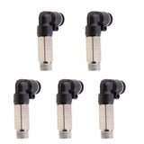Max 5X Air Water Hose Tube Threads Bend Fitting Pneumatic Push In DPLL-G-L8-02