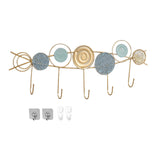 Maxbell Coat Rack Decorative Portable behind Door Hanger for Kitchen Windows Outdoor Gray