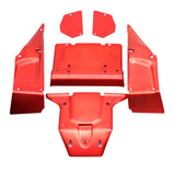 Max 1/12 Scale 4WD RC Truck Spare Parts Body Shell Metal for FY03 JJRC Q39 Red