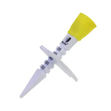 Maxbell Golf Tee Durable 35mm 40mm 45mm 50mm 55mm Golf Ball Holder for Golf Training yellow