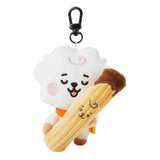 Maxbell Plush Key Rings Adorable Soft Stuffed Key Pendant for Party Favor Bags Purse Sheep