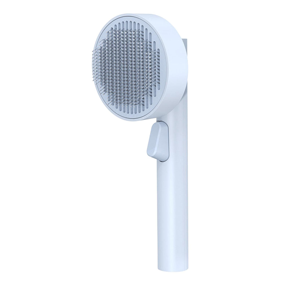 Maxbell Self Cleaning Slicker Brush Tangled Hairs Shed Hair Brush for Bathing Blue