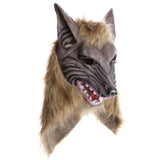 Max Latex Wolf Head Mask Animal Cosplay Fancy Dress Halloween Costume Prop