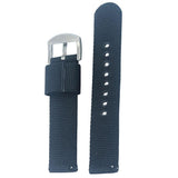 Maxbell Nylon Quick Release Replacement Watch Band Strap for Smartwatch  Black 22mm