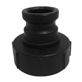 Max IBC Water Tank Adapter Tote Hose Quick Connector to 2inch Male DIY Fittings
