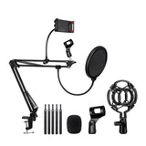 Maxbell Cantilever Mic Stand NB35 Professional Scissor Arm for Radio Broadcasting Option 4