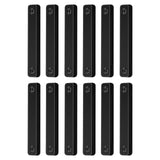 Maxbell 12Pcs Screen Window Clips Punch Free for Living Room Kitchen black