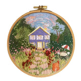 Max 1 Set Embroidery Starter Kits with Pattern Handmade Cross Stitch Crafts E003