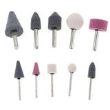 Max Maxb 10x 6mm Cylindrical Electric Nail Drill Bits Polishing Grinding Head ZP-1005