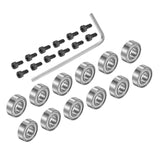 Maxbell Mounted Bearings for Router Bit for Milling Cutter Bearing Accessories