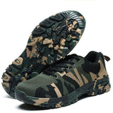Max Steel Toe Camouflage Safety Work Shoes for Industrial Construction 260mm