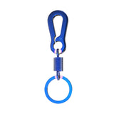 Maxbell Fashion Car Keyrings Men metal Decoration Waist Belt Buckle Pendant Dark blue